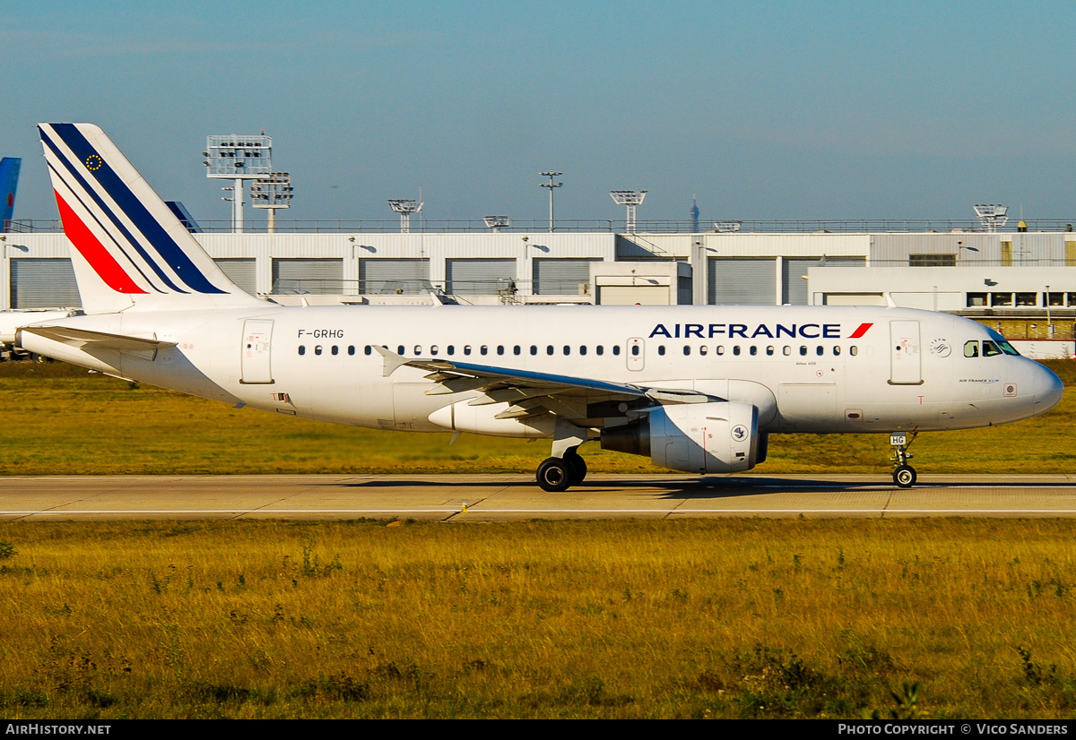 Aircraft Photo of F-GRHG | Airbus A319-111 | Air France | AirHistory.net #858319