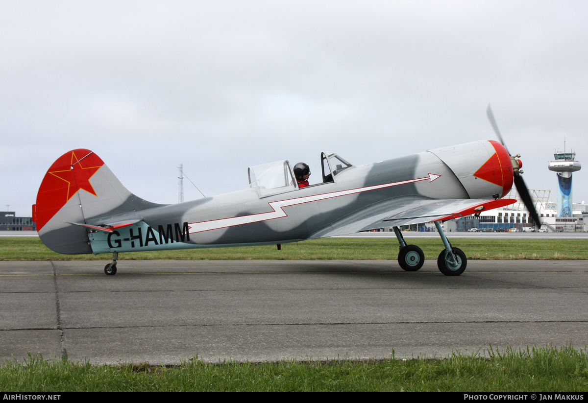 Aircraft Photo of G-HAMM | Yakovlev Yak-50 | AirHistory.net #858385