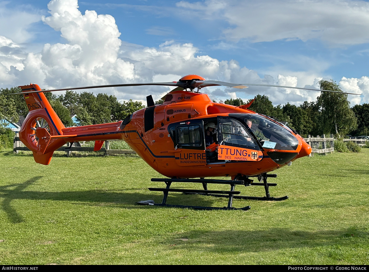 Aircraft Photo of D-HZSI | Eurocopter EC-135T-2+ | Luftrettung - Bundesministerium des Innern | AirHistory.net #858420