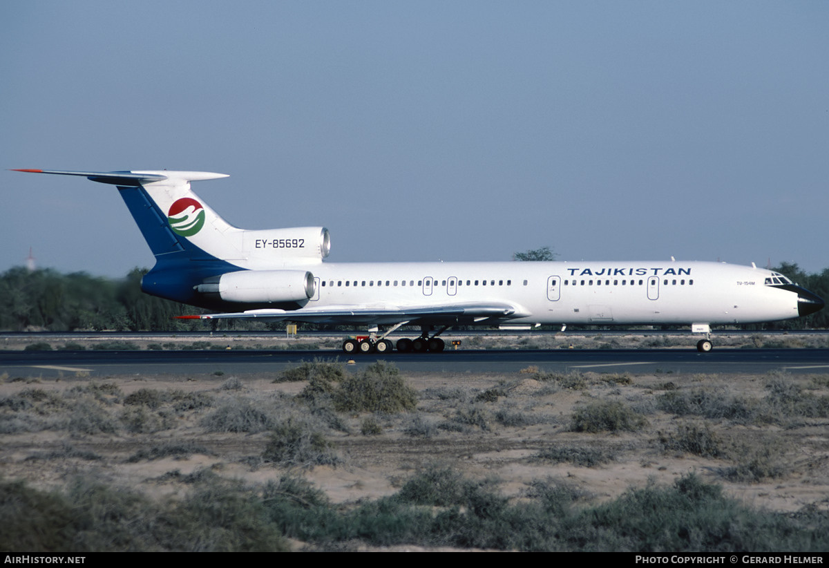 Aircraft Photo of EY-85692 | Tupolev Tu-154M | Tajikistan Airlines | AirHistory.net #858429