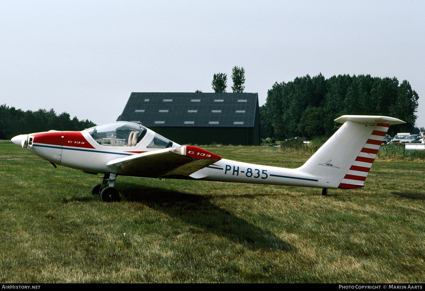 Aircraft Photo of PH-835 | Grob G-109 | AirHistory.net #858529