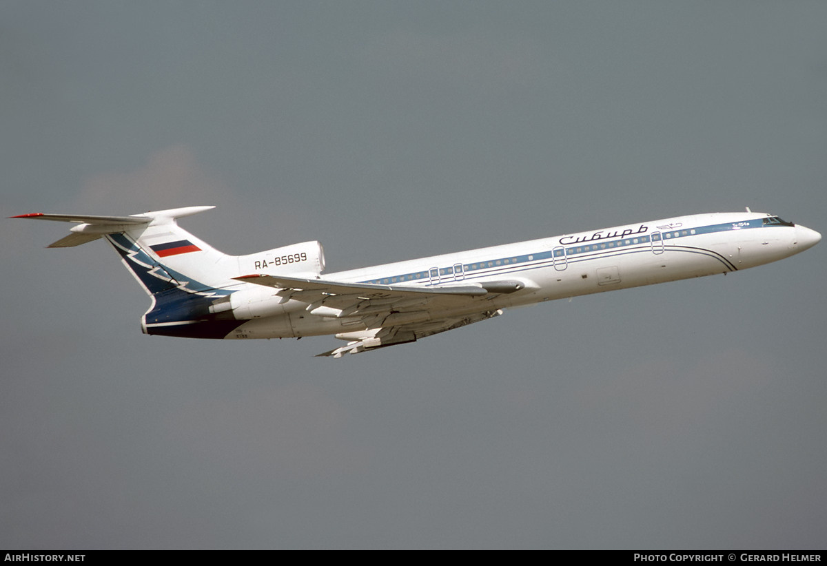 Aircraft Photo of RA-85699 | Tupolev Tu-154M | Sibir - Siberia Airlines | AirHistory.net #858531