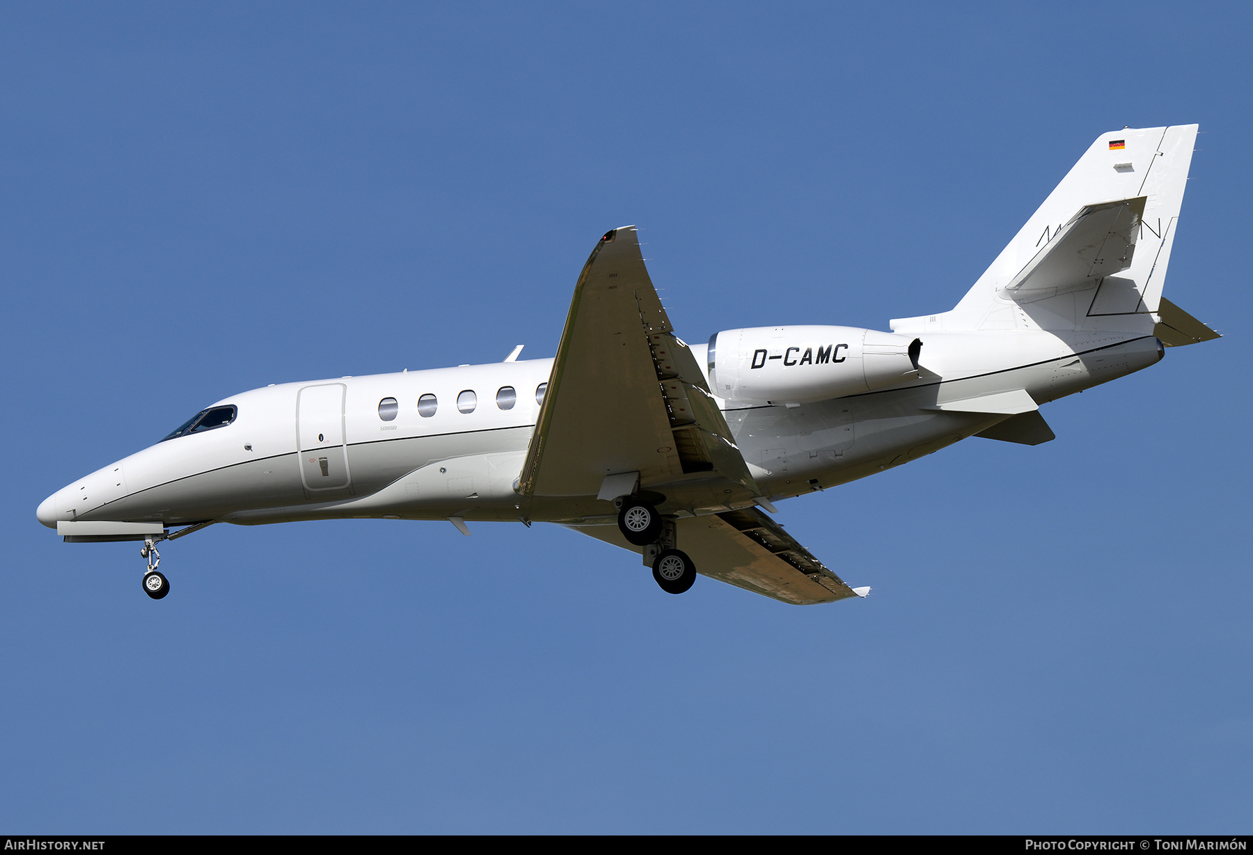 Aircraft Photo of D-CAMC | Cessna 680A Citation Latitude | Marc Cain | AirHistory.net #858538