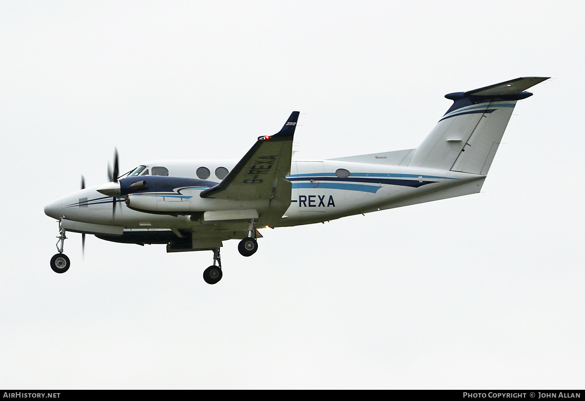 Aircraft Photo of G-REXA | Beechcraft 250 King Air (200GT) | AirHistory.net #858579