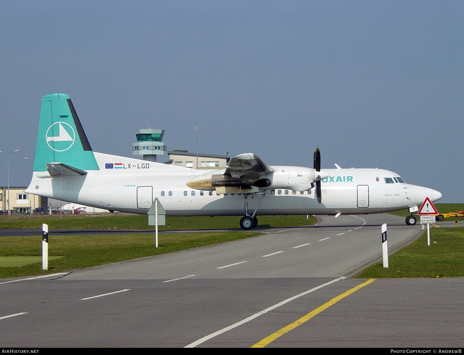 Aircraft Photo of LX-LGD | Fokker 50 | Luxair | AirHistory.net #858657