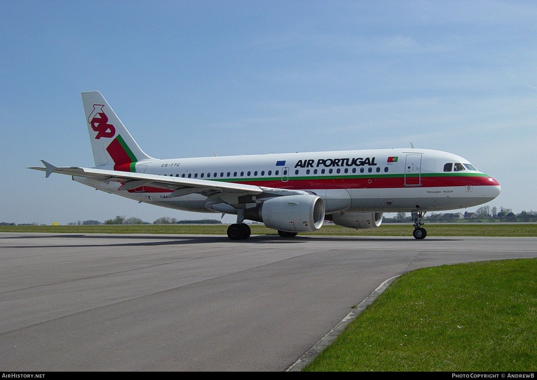 Aircraft Photo of CS-TTC | Airbus A319-111 | TAP Air Portugal | AirHistory.net #858685