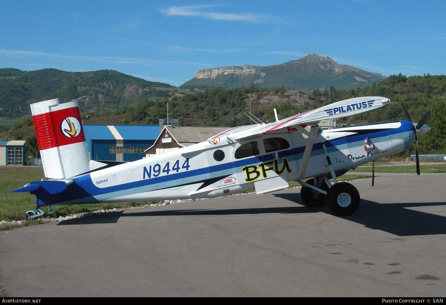 Aircraft Photo of N9444 | Pilatus PC-6/C1-H2 Turbo Porter | AirHistory.net #858722