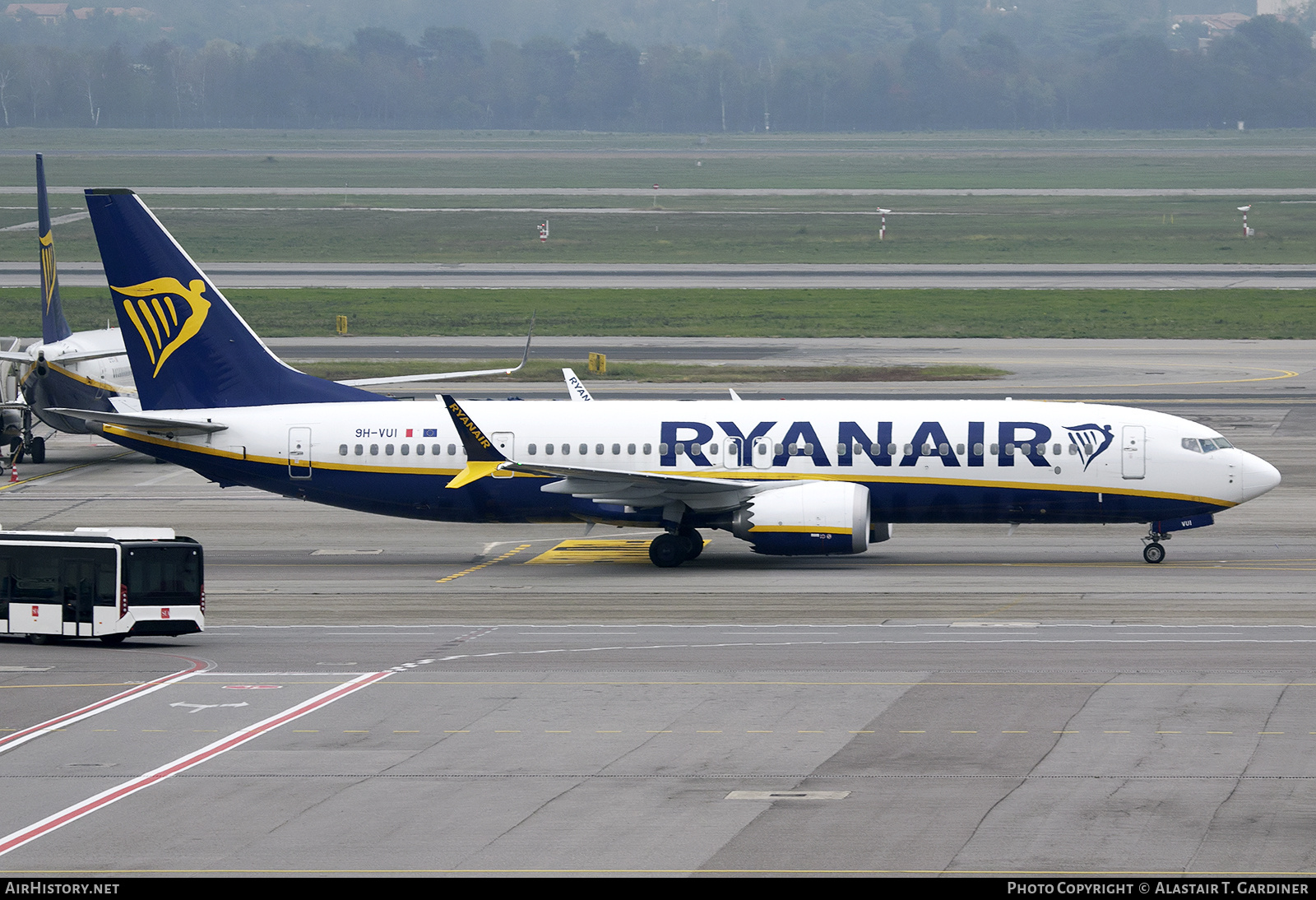Aircraft Photo of 9H-VUI | Boeing 737-8200 Max 200 | Ryanair | AirHistory.net #858791