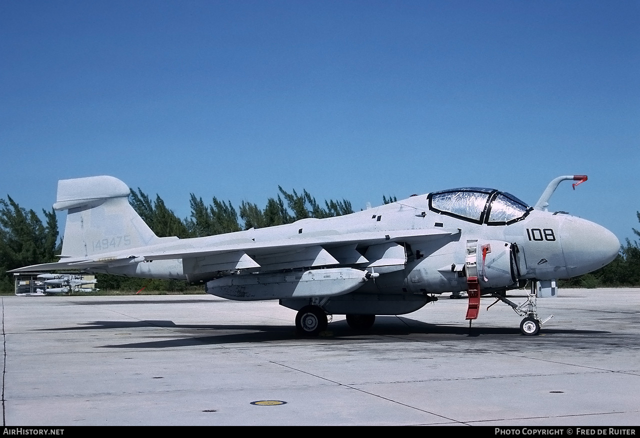 Aircraft Photo of 149475 | Grumman EA-6A Intruder (G-128/A2F-1Q) | USA - Marines | AirHistory.net #858800