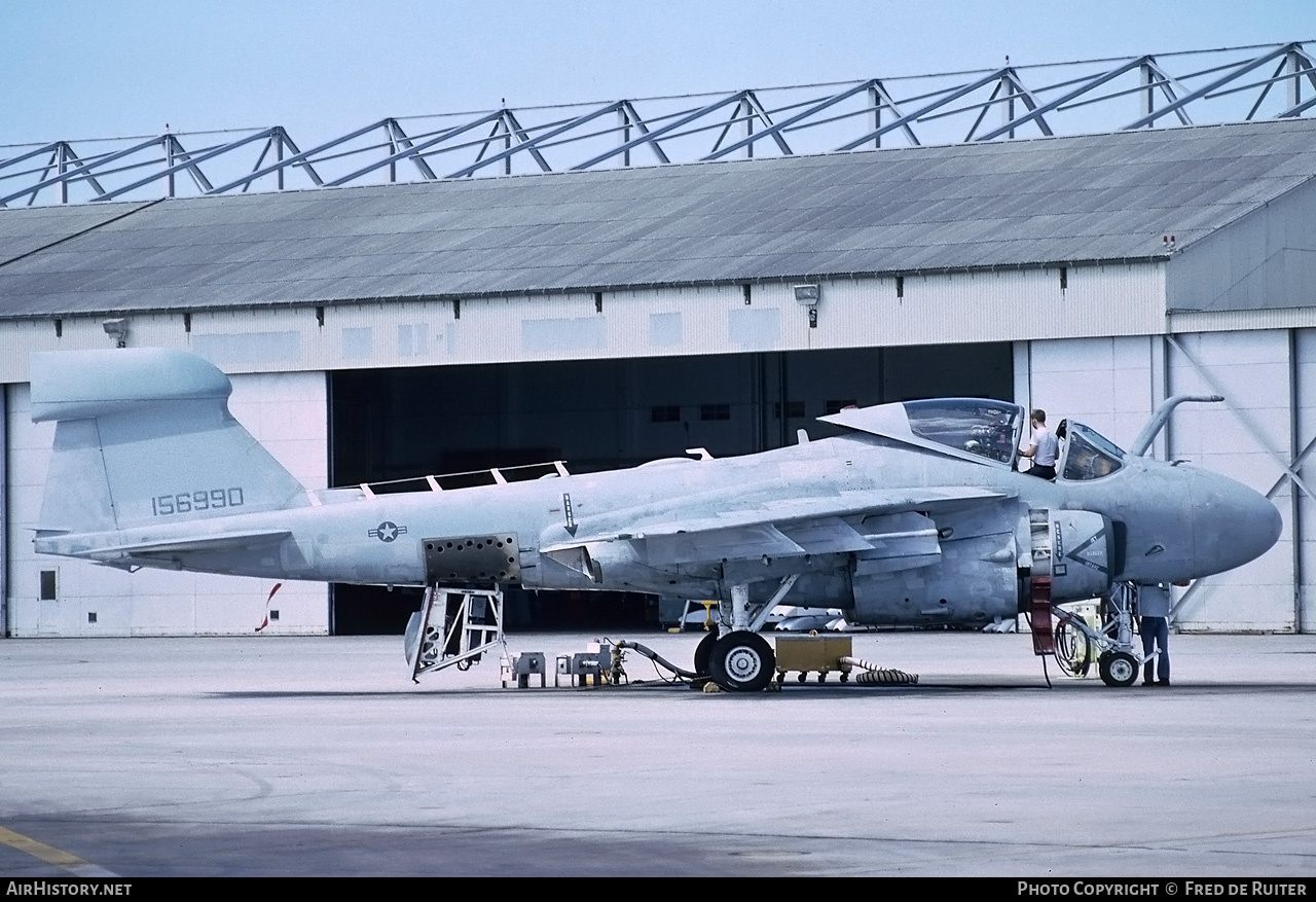 Aircraft Photo of 156990 | Grumman EA-6A Intruder (G-128/A2F-1Q) | USA - Navy | AirHistory.net #858806