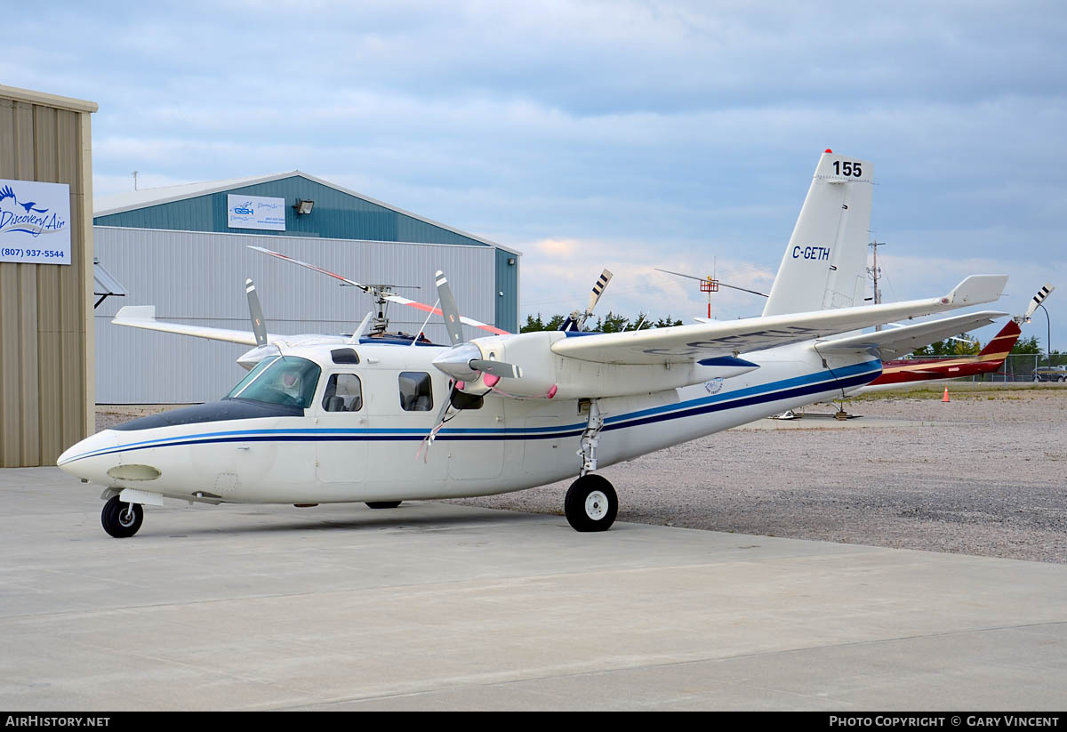 Aircraft Photo of C-GETH | Aero Commander 500S Shrike Commander | Discovery Air Fire Services | AirHistory.net #858863