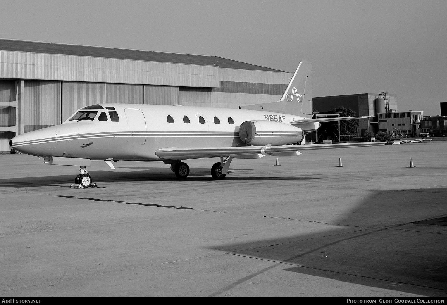 Aircraft Photo of N65AF | North American Rockwell NA-465 Sabreliner 65 | American Family Corporation | AirHistory.net #858885