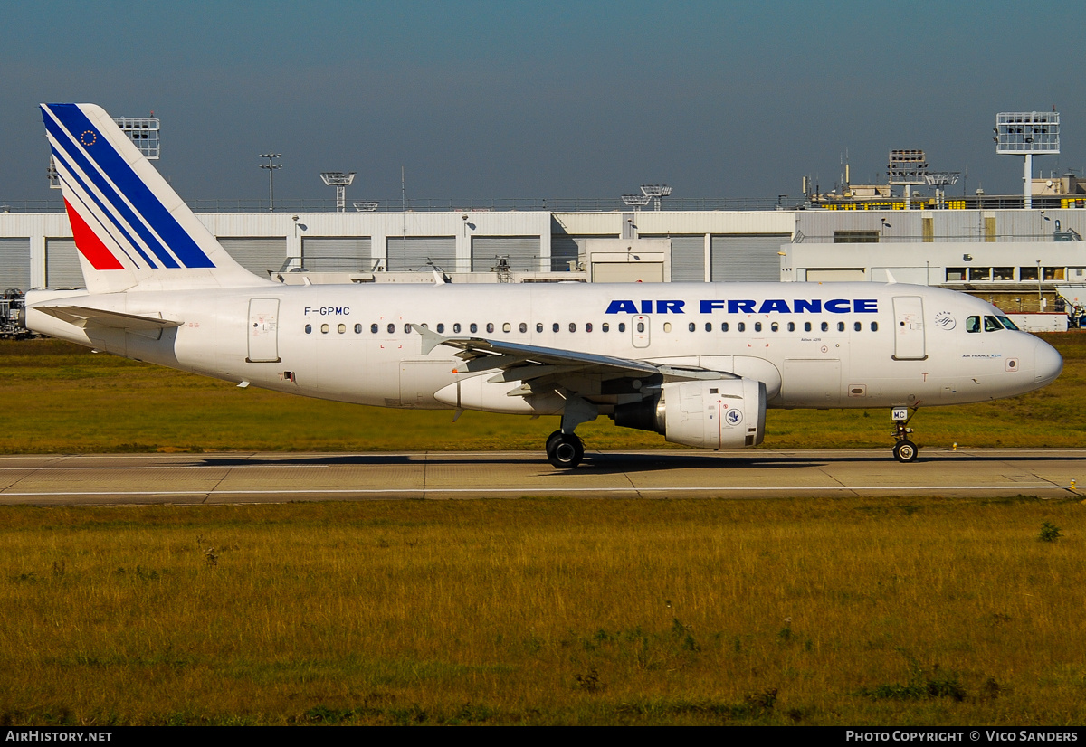 Aircraft Photo of F-GPMC | Airbus A319-113 | Air France | AirHistory.net #858895