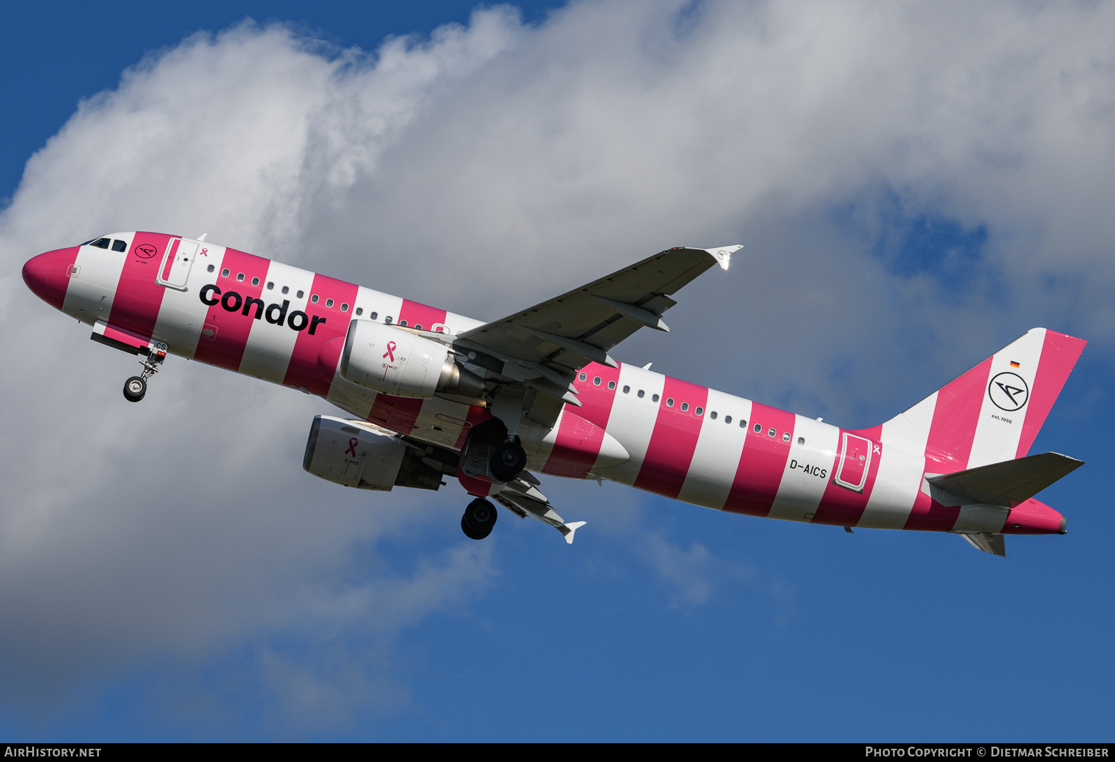 Aircraft Photo of D-AICS | Airbus A320-214 | Condor Flugdienst | AirHistory.net #858965
