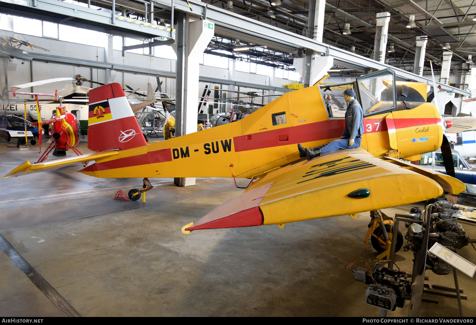 Aircraft Photo of DM-SUW | Zlin Z-37A Cmelak | Interflug | AirHistory.net #858986