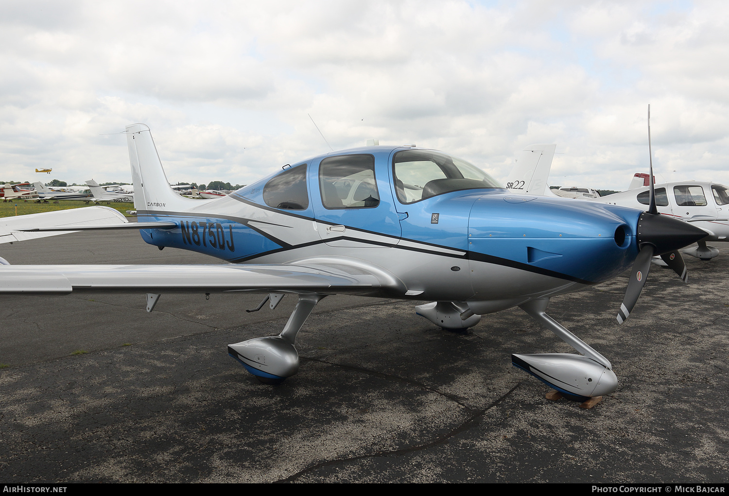 Aircraft Photo of N875DJ | Cirrus SR-20 G6-GTS Carbon | AirHistory.net #859074