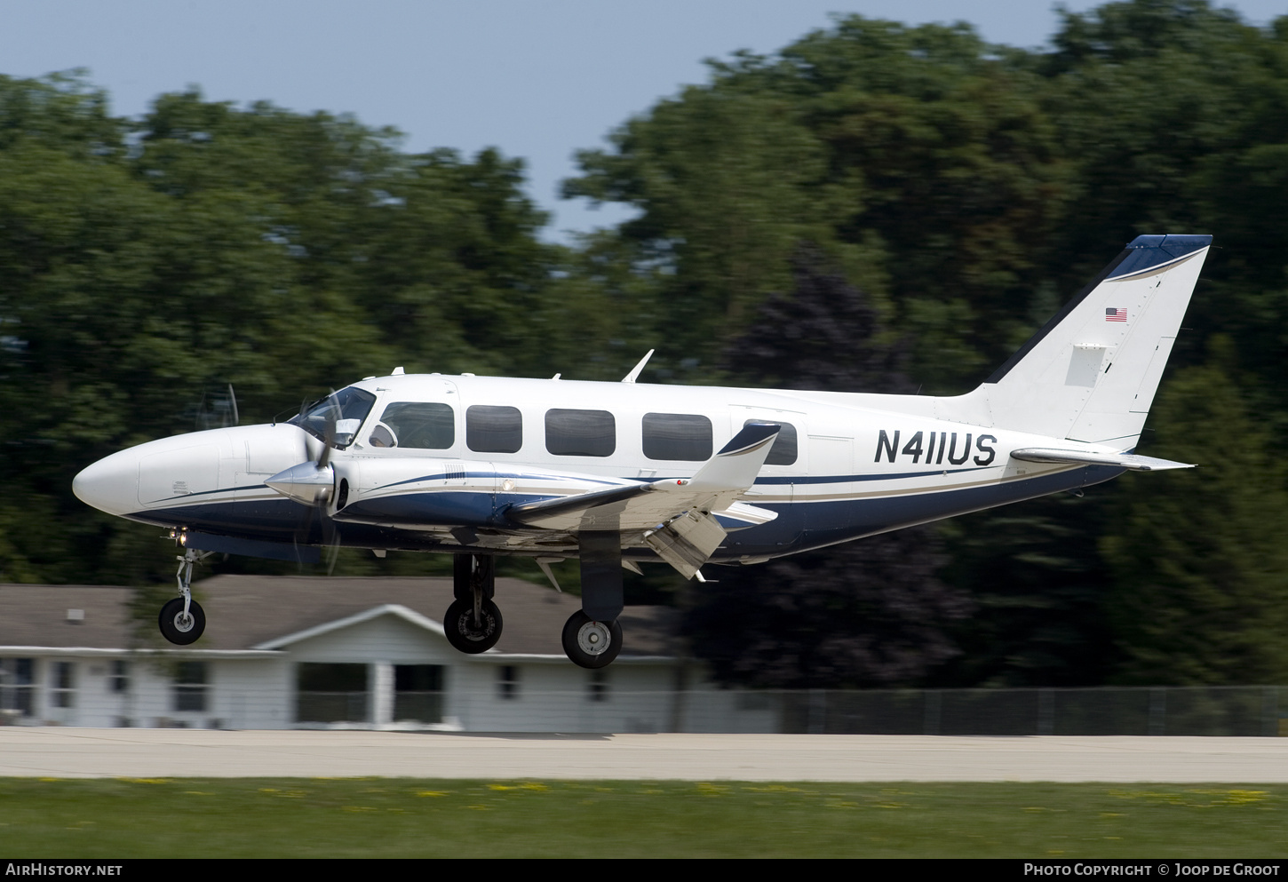 Aircraft Photo of N411US | Piper PA-31-350 Chieftain/Colemill Panther II | AirHistory.net #859130