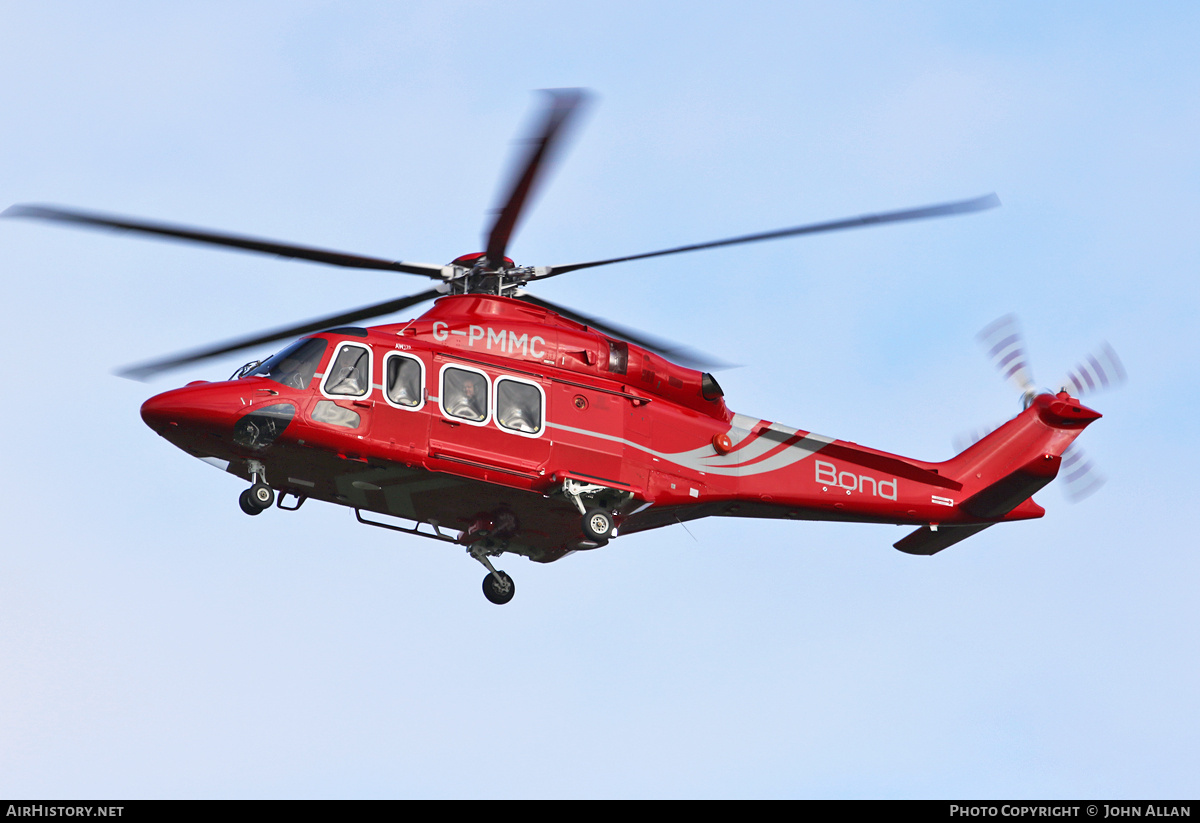 Aircraft Photo of G-PMMC | AgustaWestland AW-139 | Bond Helicopters | AirHistory.net #859145