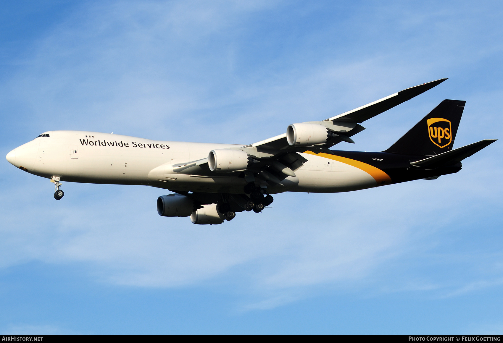 Aircraft Photo of N625UP | Boeing 747-8F | United Parcel Service - UPS | AirHistory.net #859182