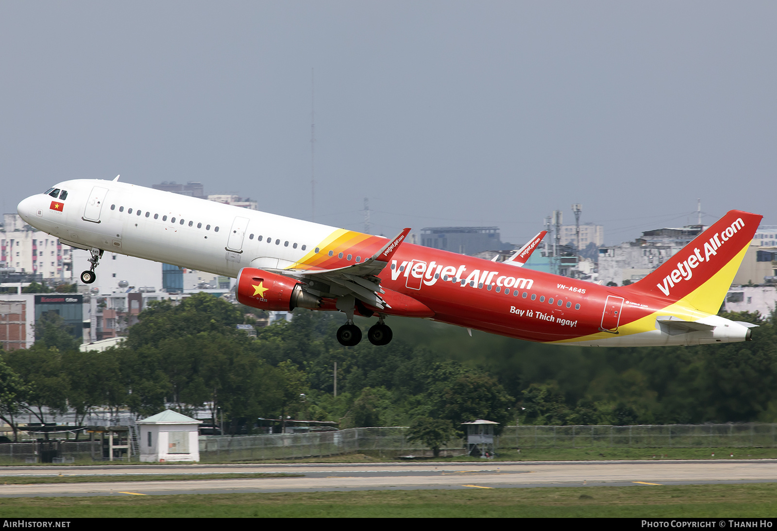 Aircraft Photo of VN-A645 | Airbus A321-211 | VietJet Air | AirHistory.net #859197