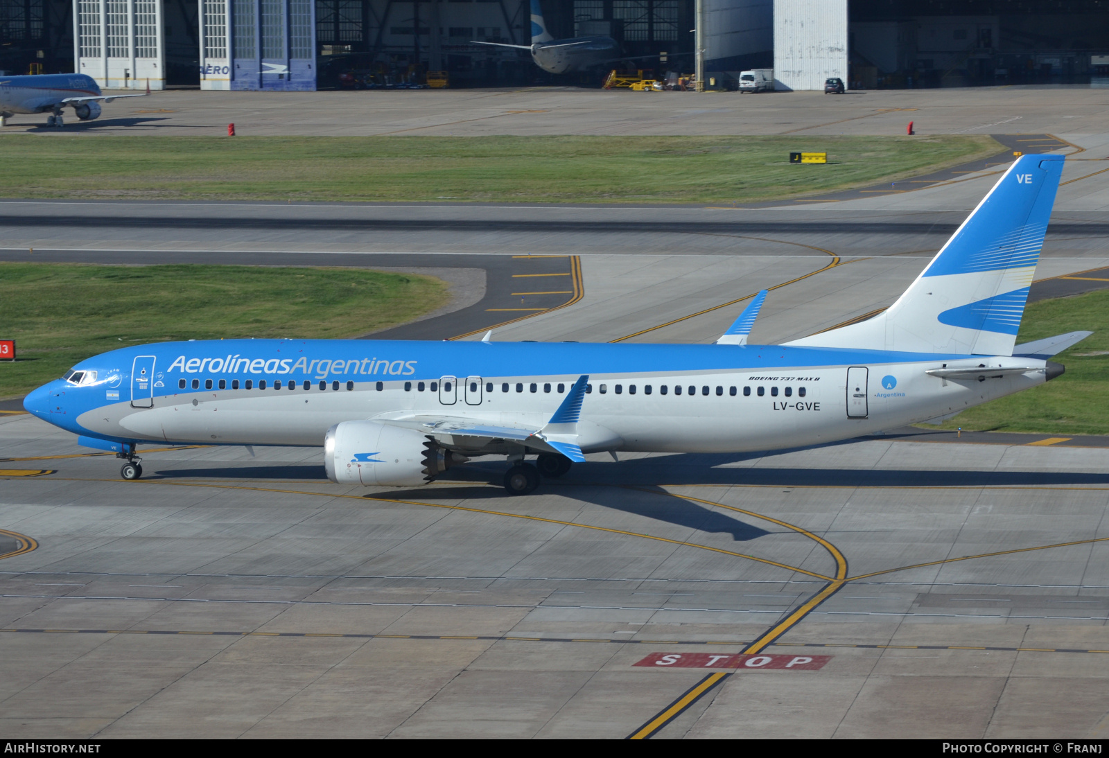Aircraft Photo of LV-GVE | Boeing 737-8 Max 8 | Aerolíneas Argentinas | AirHistory.net #859199