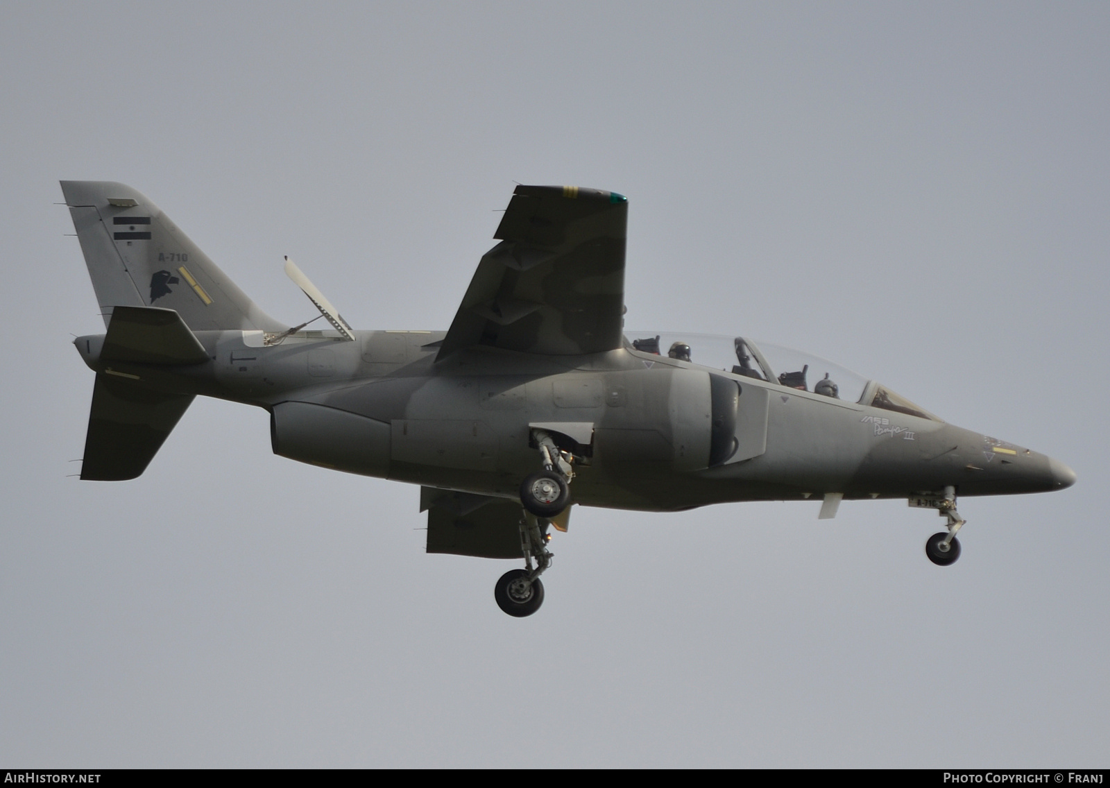Aircraft Photo of A-710 | FMA IA-63 Pampa II (AT-63) | Argentina - Air Force | AirHistory.net #859225