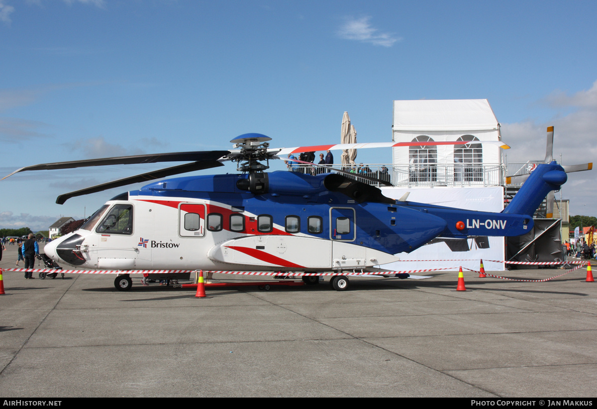 Aircraft Photo of LN-ONV | Sikorsky S-92A | Bristow Helicopters | AirHistory.net #859283