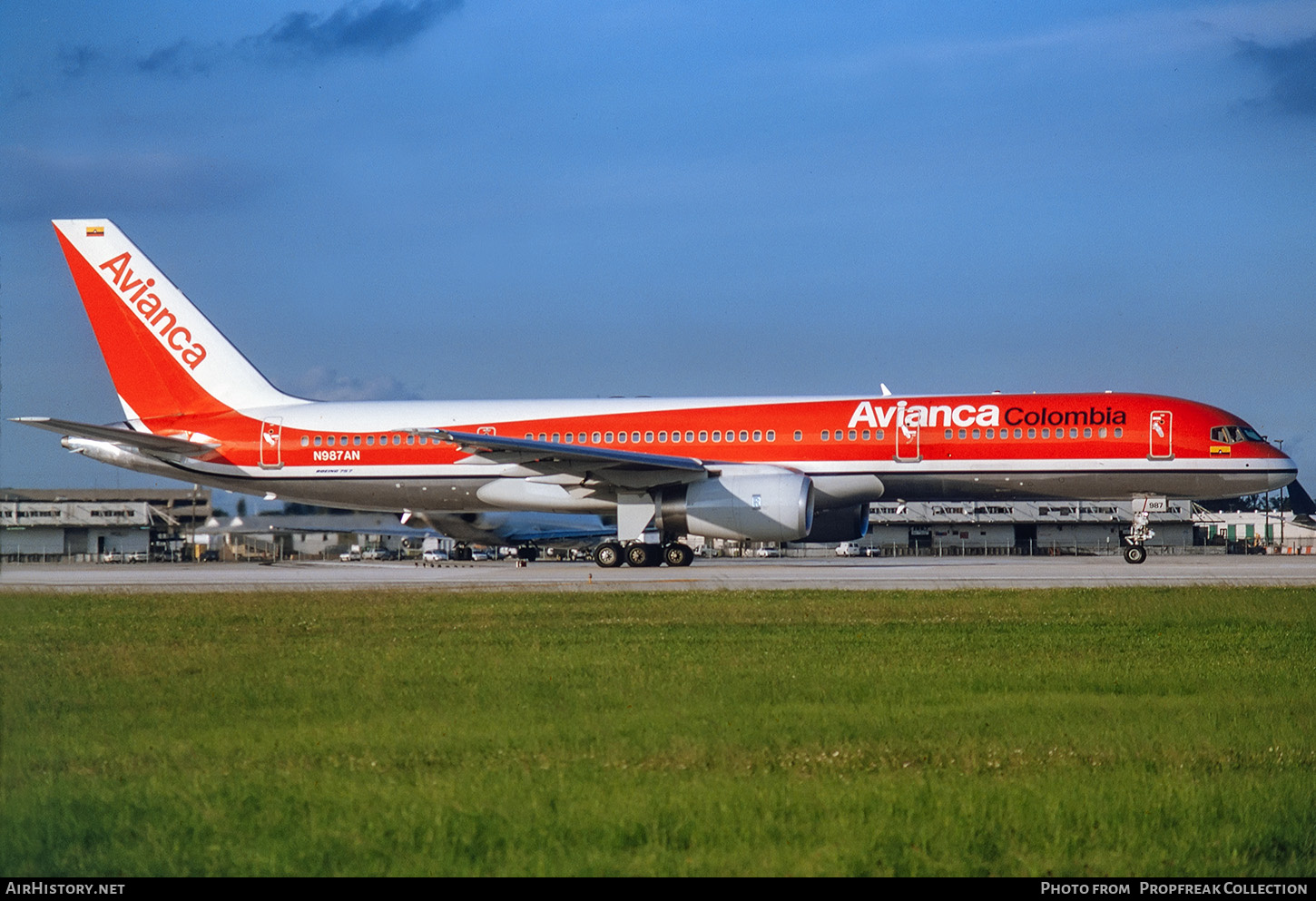 Aircraft Photo of N987AN | Boeing 757-23A | Avianca | AirHistory.net #859309