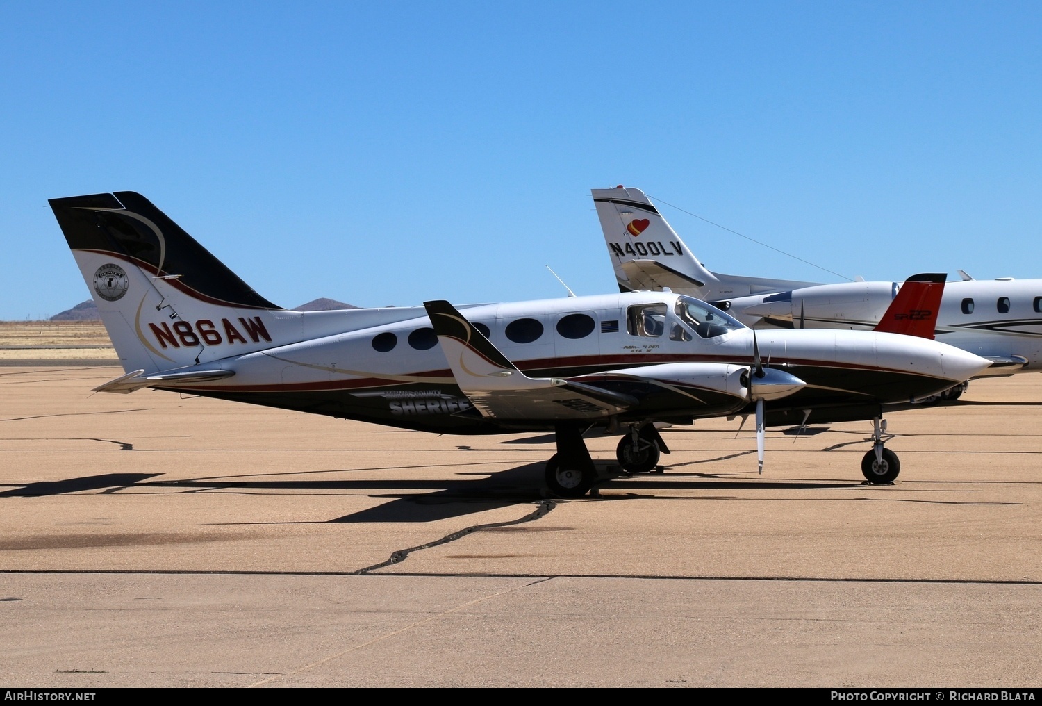Aircraft Photo of N86AW | Cessna 414A Chancellor | AirHistory.net #859353