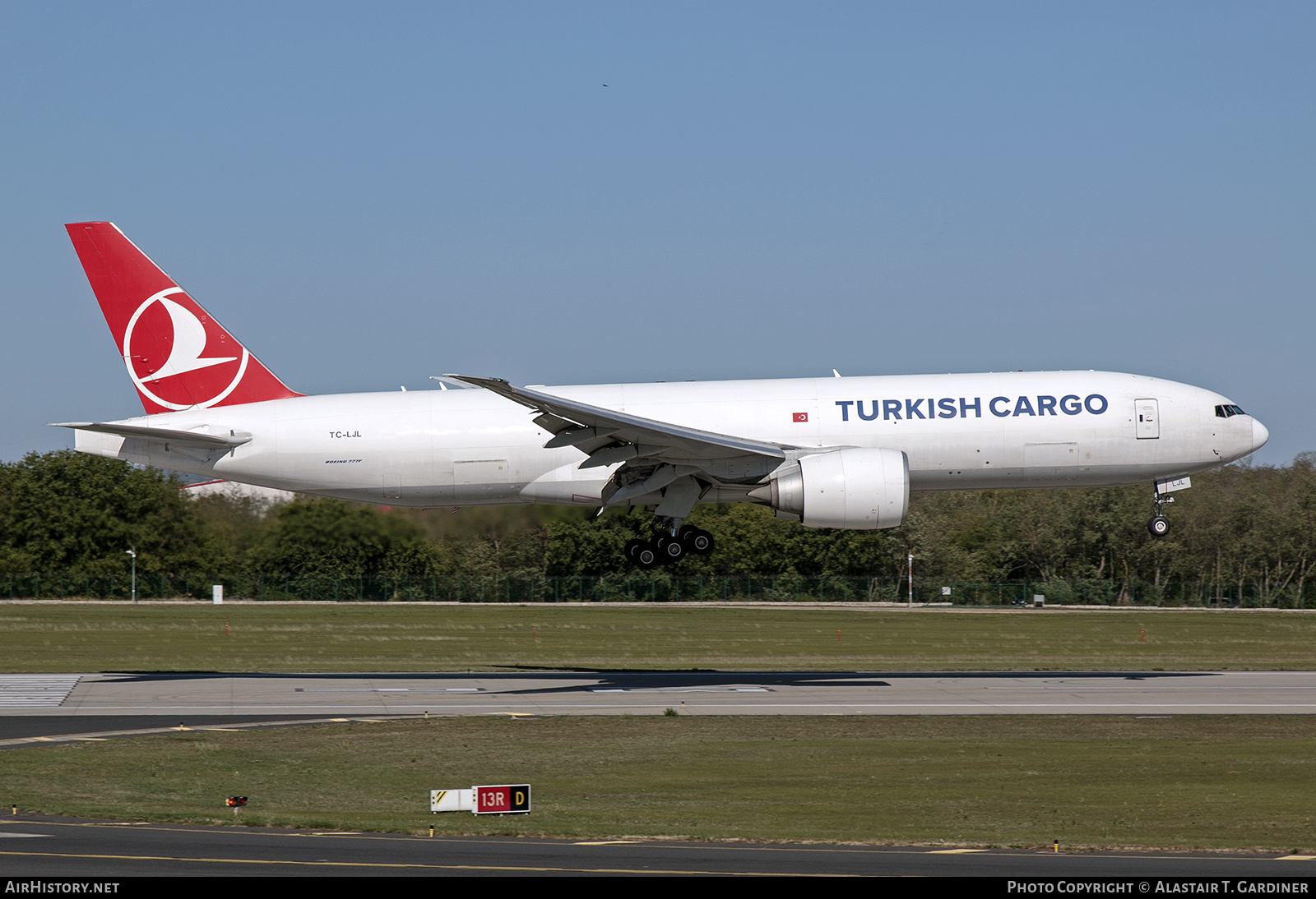 Aircraft Photo of TC-LJL | Boeing 777-F | Turkish Airlines Cargo | AirHistory.net #859416