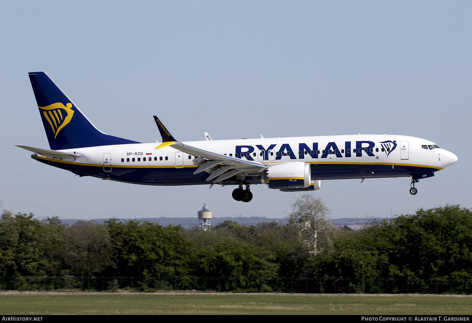 Aircraft Photo of SP-RZQ | Boeing 737-8200 Max 200 | Ryanair | AirHistory.net #859433