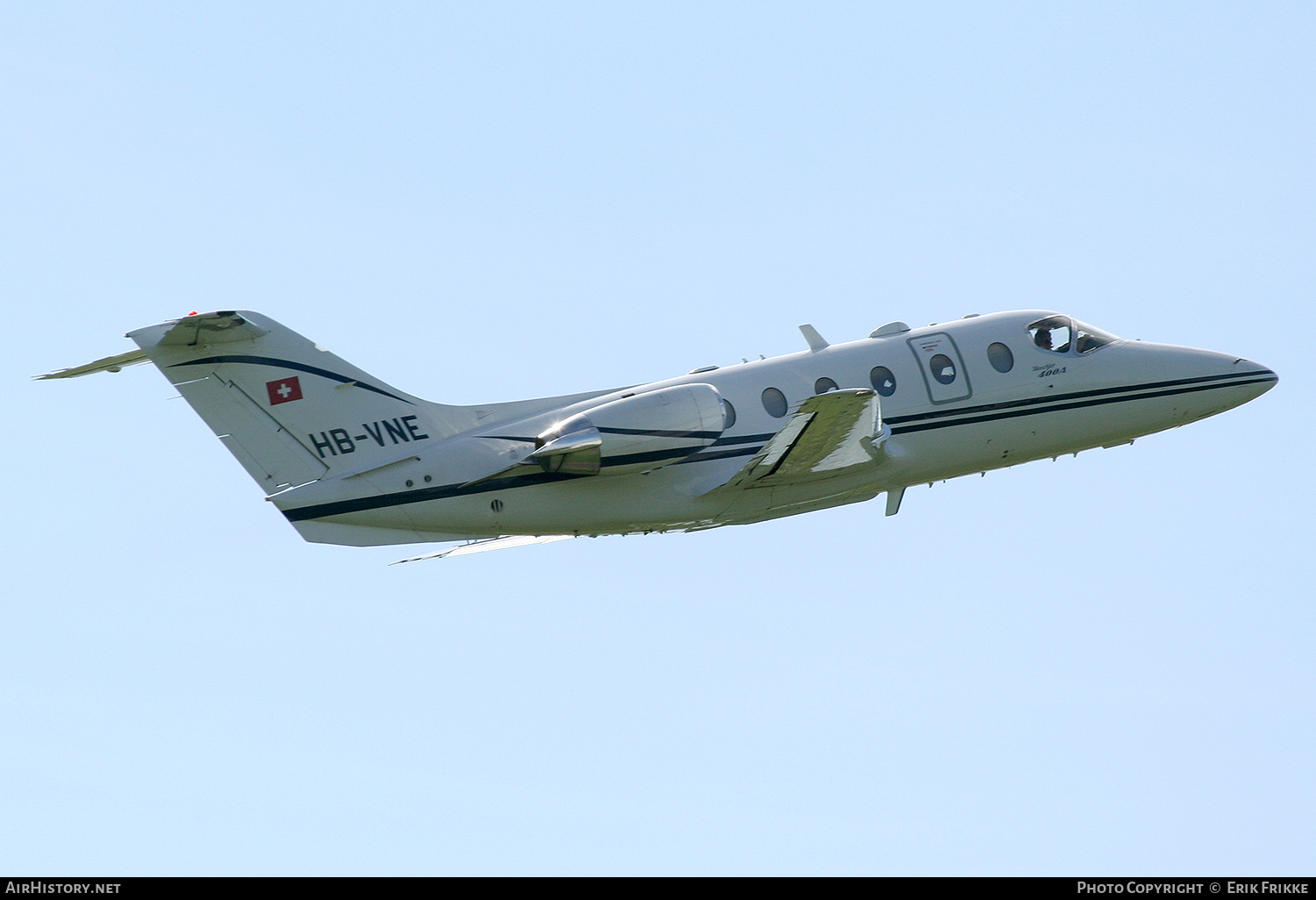 Aircraft Photo of HB-VNE | Beech Beechjet 400A | AirHistory.net #859440