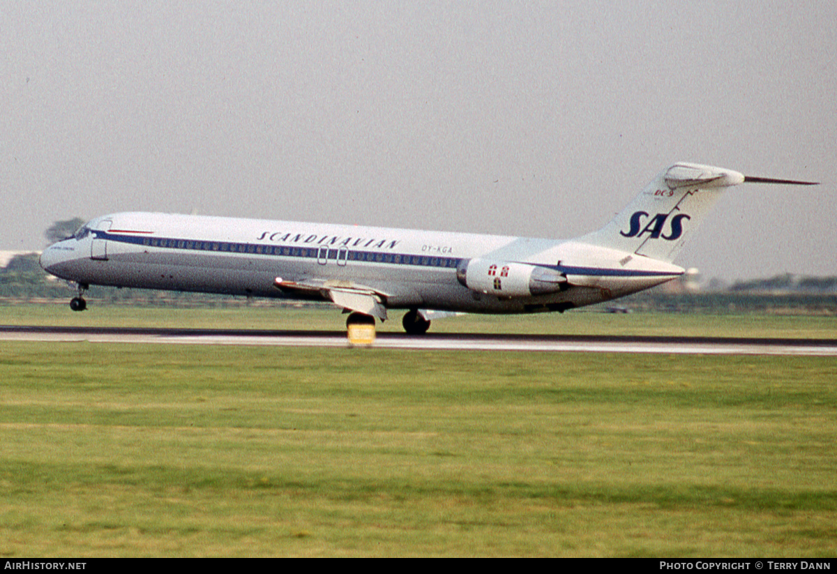 Aircraft Photo of OY-KGA | McDonnell Douglas DC-9-41 | Scandinavian Airlines - SAS | AirHistory.net #859462