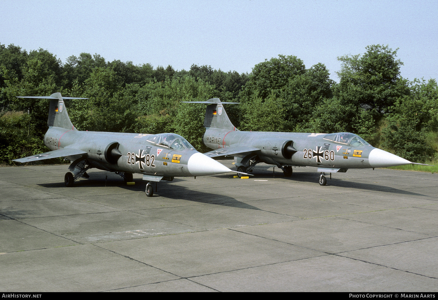 Aircraft Photo of 2682 | Lockheed F-104G Starfighter | Germany - Navy | AirHistory.net #859495