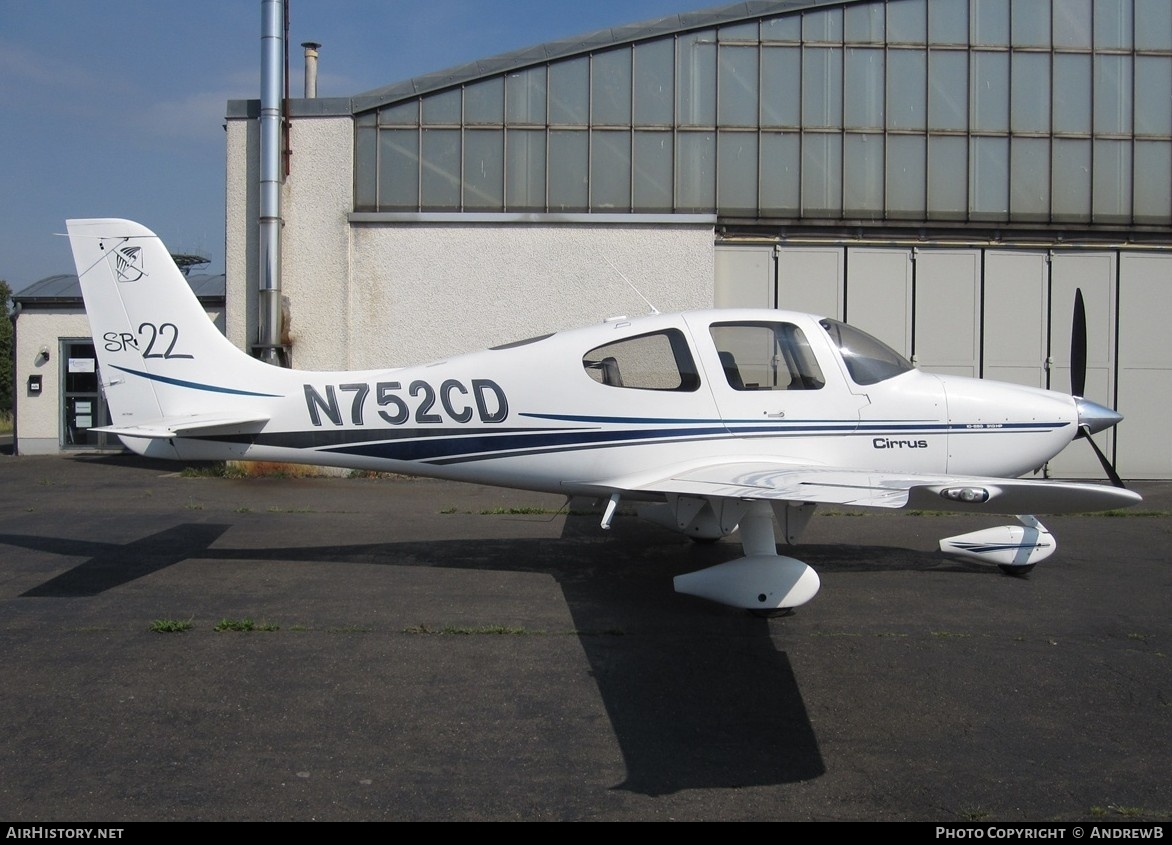 Aircraft Photo of N752CD | Cirrus SR-22 G1 | AirHistory.net #859550