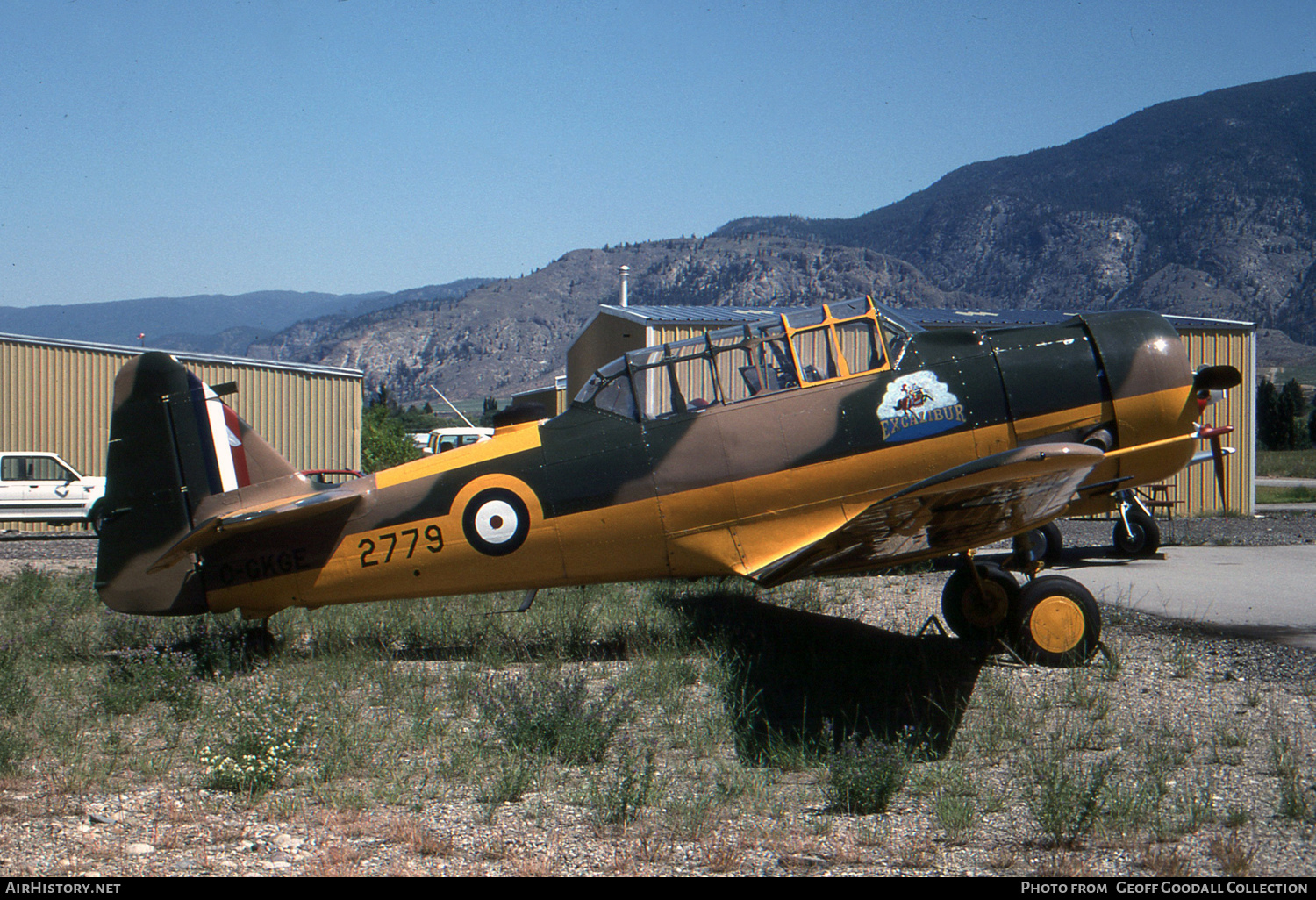 Aircraft Photo of C-GKGE / 2779 | North American SNJ-5 Texan | Canada - Air Force | AirHistory.net #859571