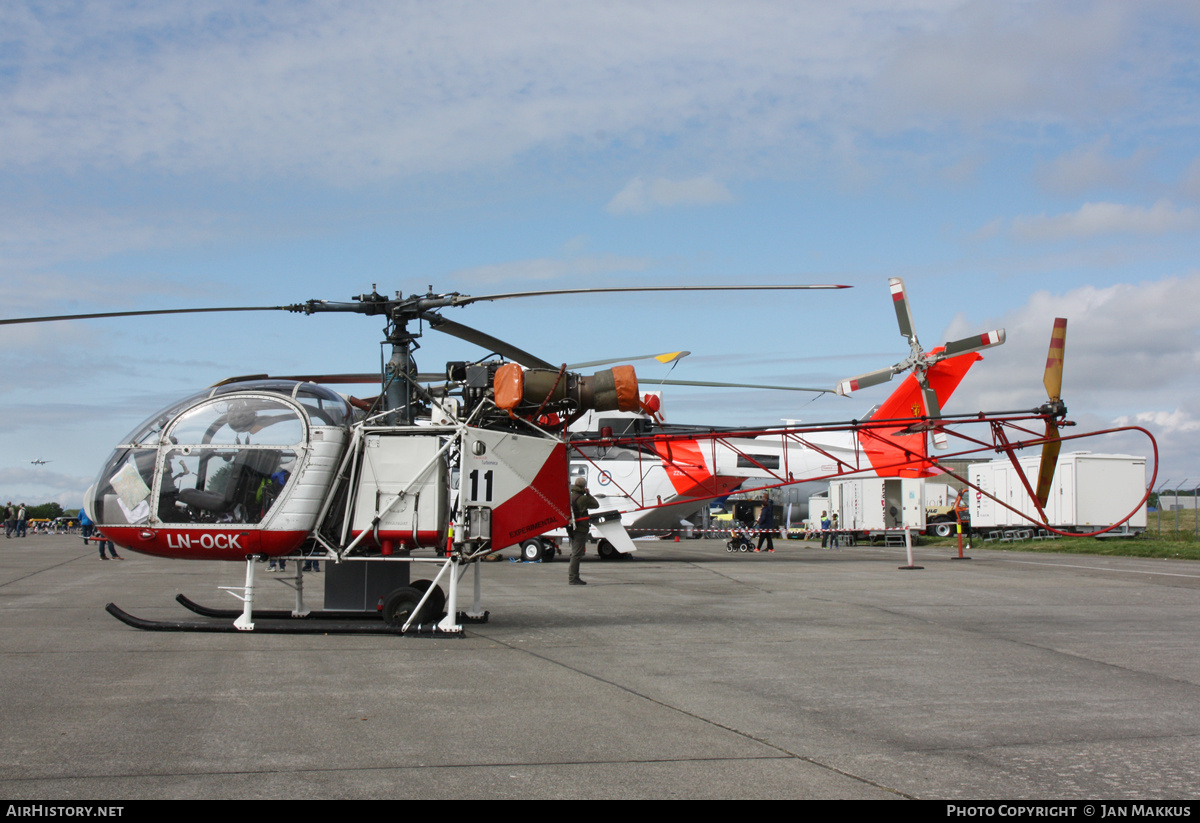 Aircraft Photo of LN-OCK | Sud SE-3130 Alouette II | AirHistory.net #859646