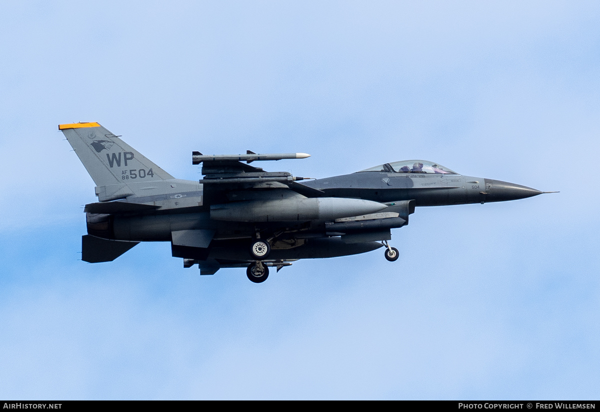 Aircraft Photo of 88-0504 | General Dynamics F-16CM Fighting Falcon | USA - Air Force | AirHistory.net #859762