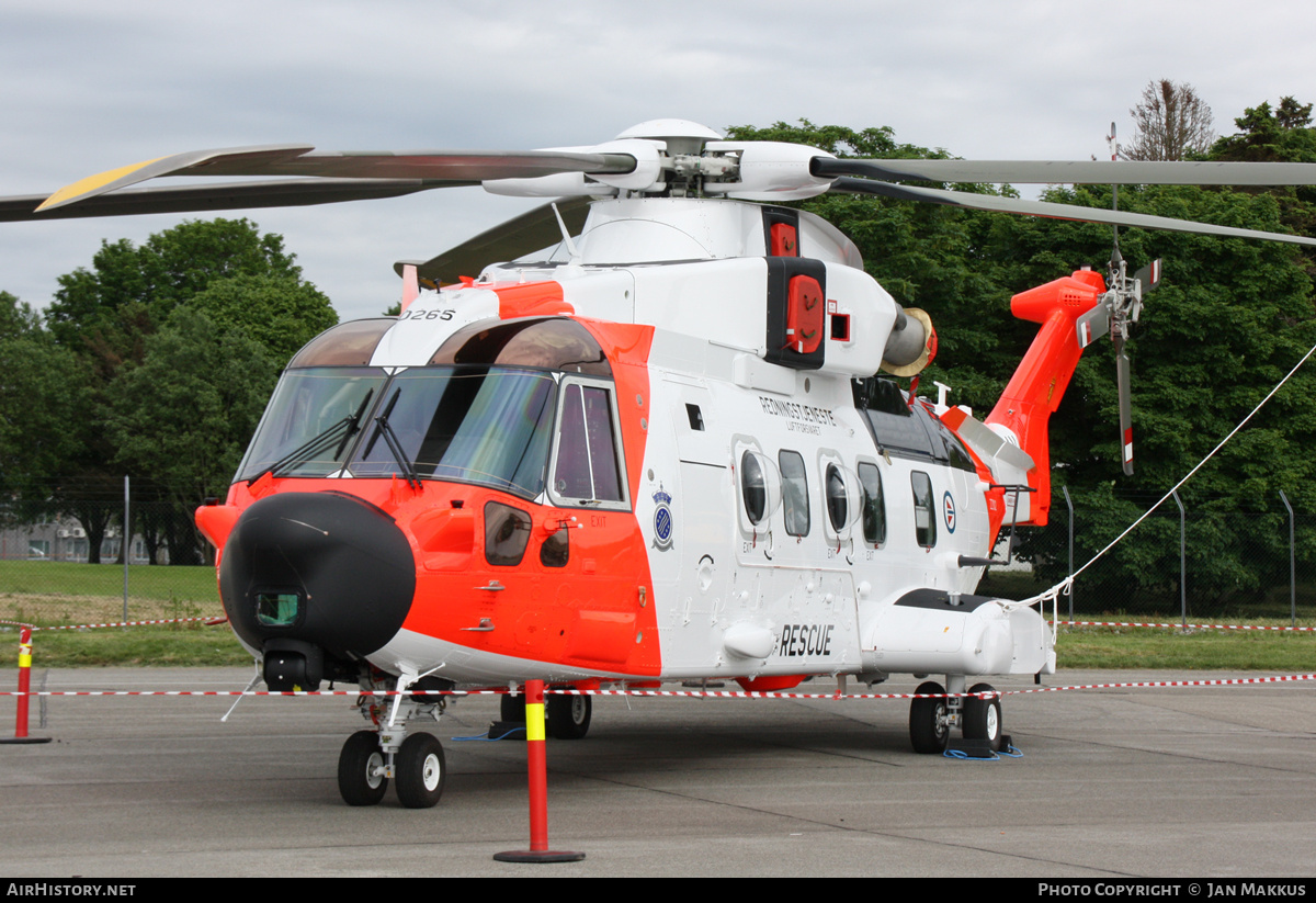 Aircraft Photo of ZZ102 / 0265 | Leonardo AW101-612 | Norway - Air Force | AirHistory.net #859767