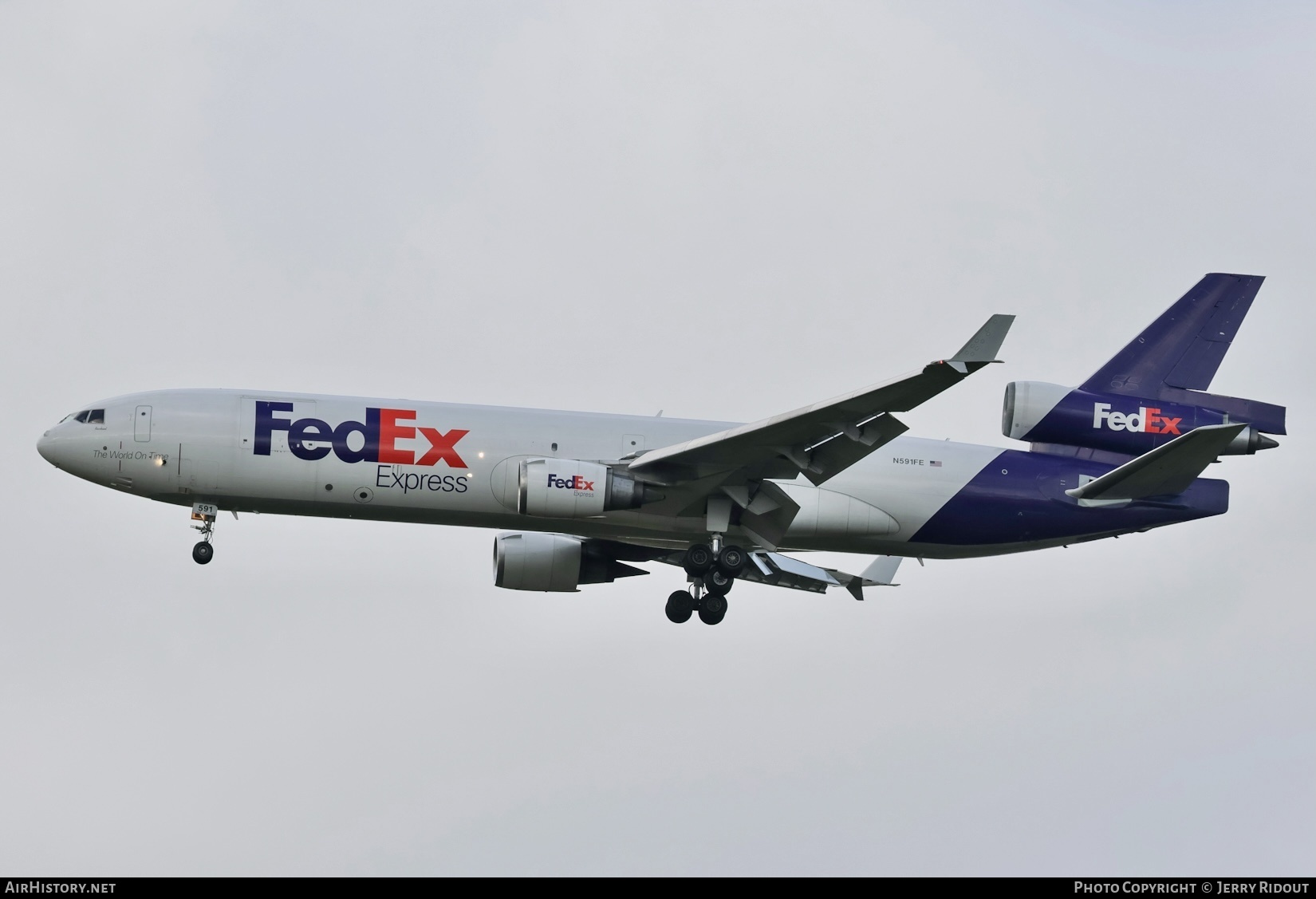 Aircraft Photo of N591FE | McDonnell Douglas MD-11/F | FedEx Express - Federal Express | AirHistory.net #859782