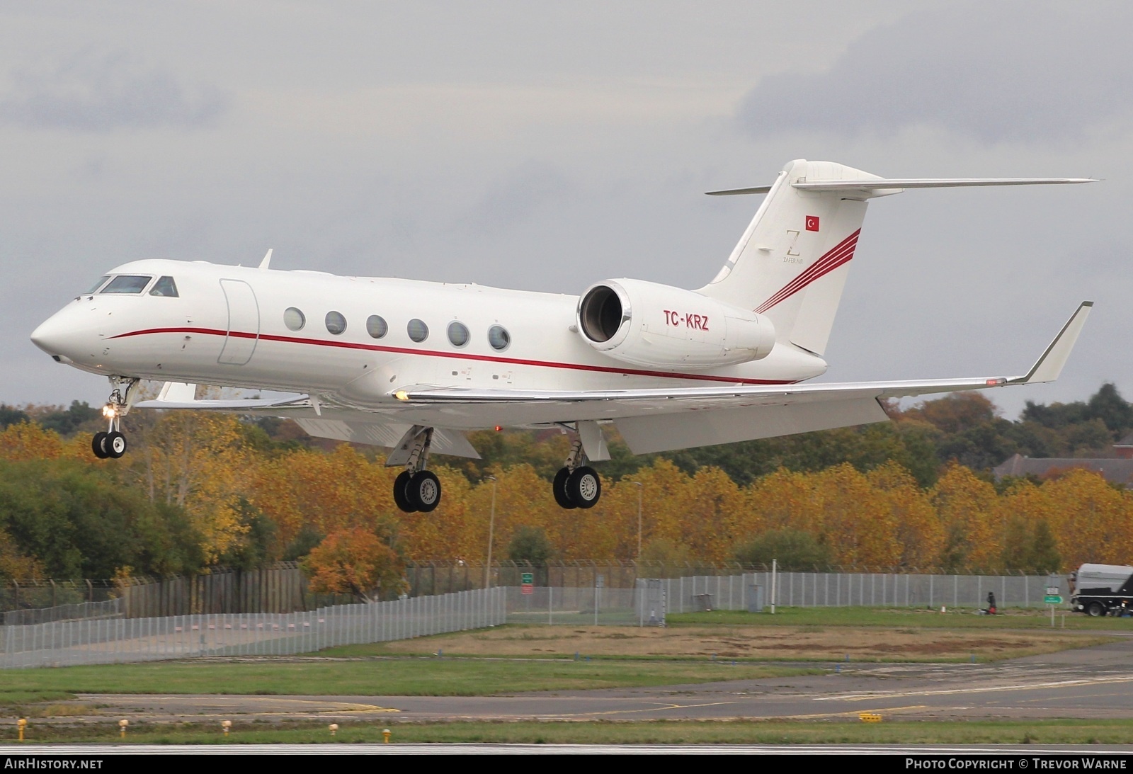 Aircraft Photo of TC-KRZ | Gulfstream Aerospace G-IV-X Gulfstream G450 | AirHistory.net #859811