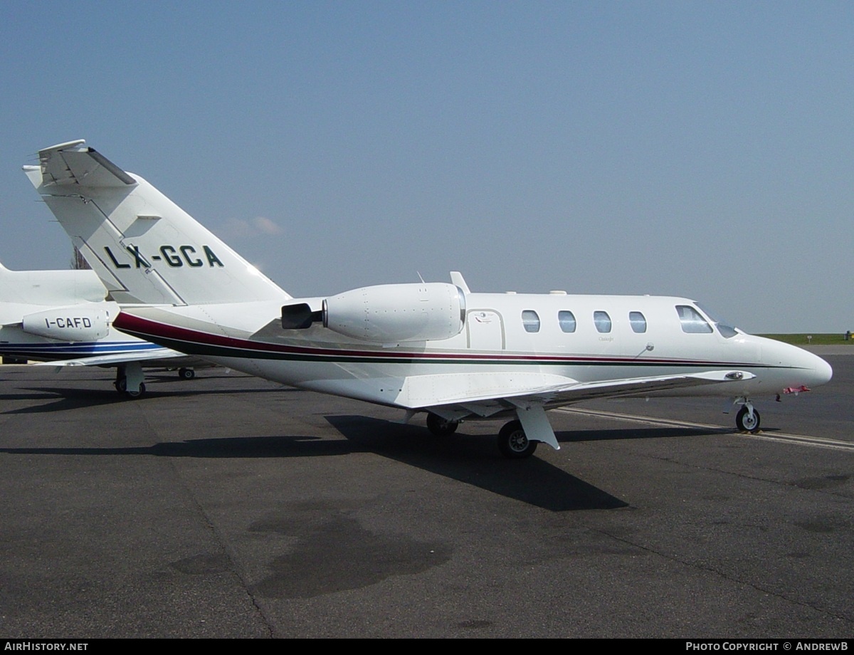 Aircraft Photo of LX-GCA | Cessna 525 CitationJet | AirHistory.net #859812