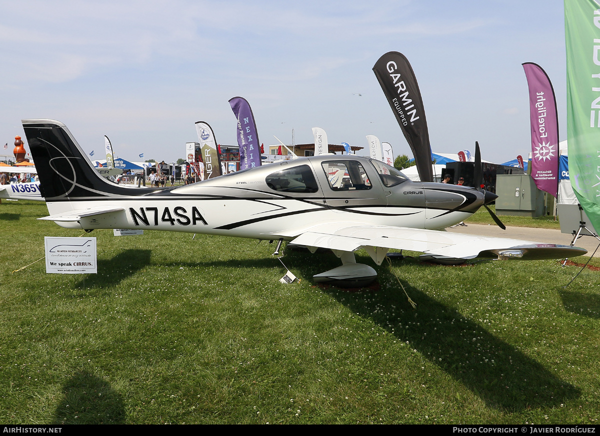 Aircraft Photo of N74SA | Cirrus SR-22 G2-GTS | AirHistory.net #859836