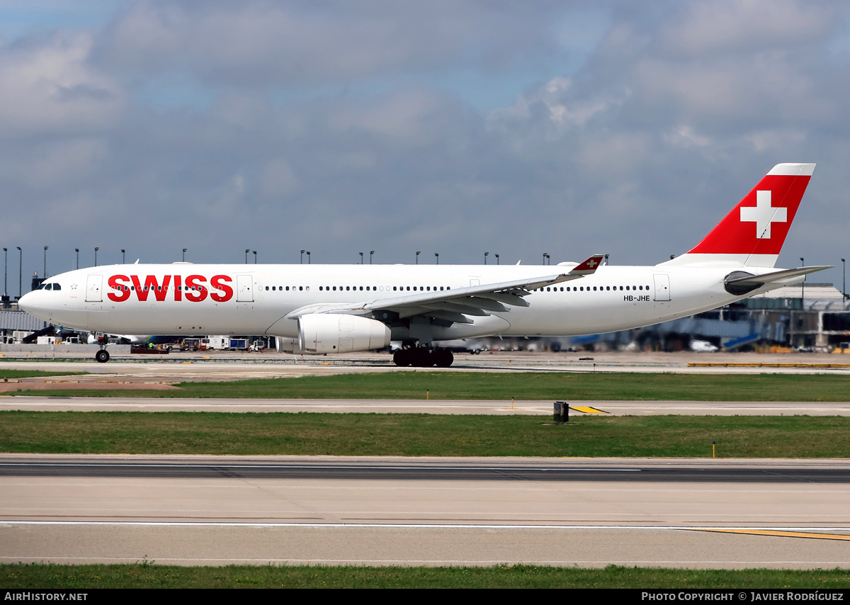 Aircraft Photo of HB-JHE | Airbus A330-343 | Swiss International Air Lines | AirHistory.net #859880