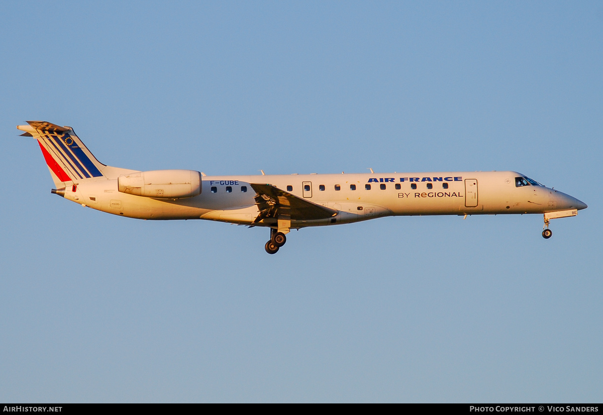 Aircraft Photo of F-GUBE | Embraer ERJ-145MP (EMB-145MP) | Air France | AirHistory.net #859901