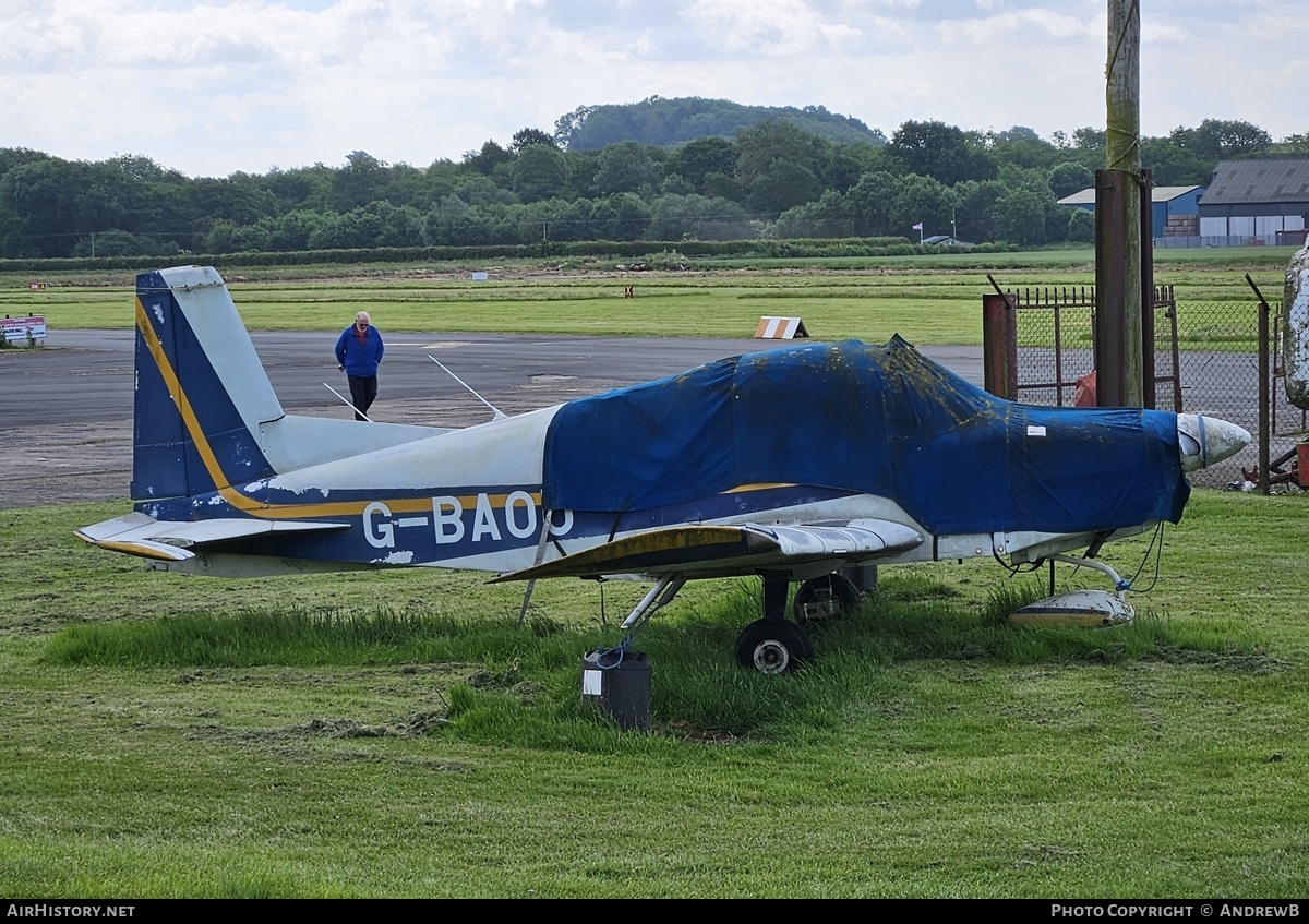 Aircraft Photo of G-BAOU | Grumman American AA-5 Traveler | AirHistory.net #859921