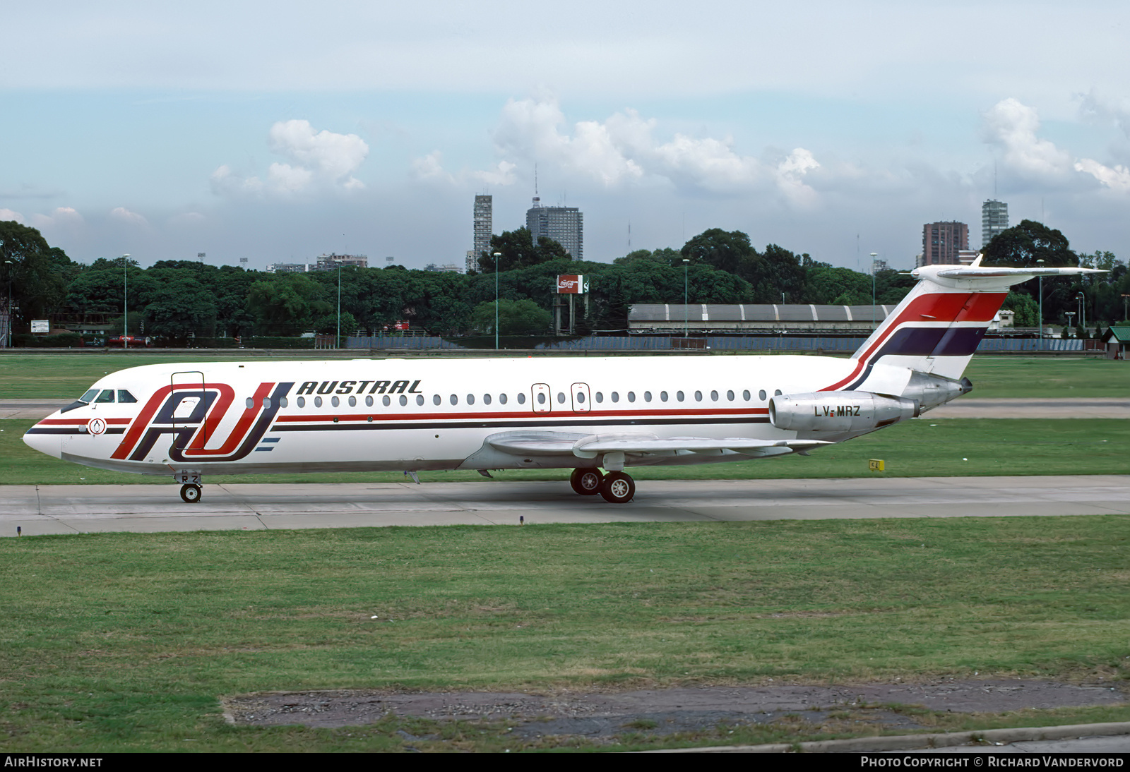 Aircraft Photo of LV-MRZ | BAC 111-518FG One-Eleven | Austral Líneas Aéreas | AirHistory.net #859963