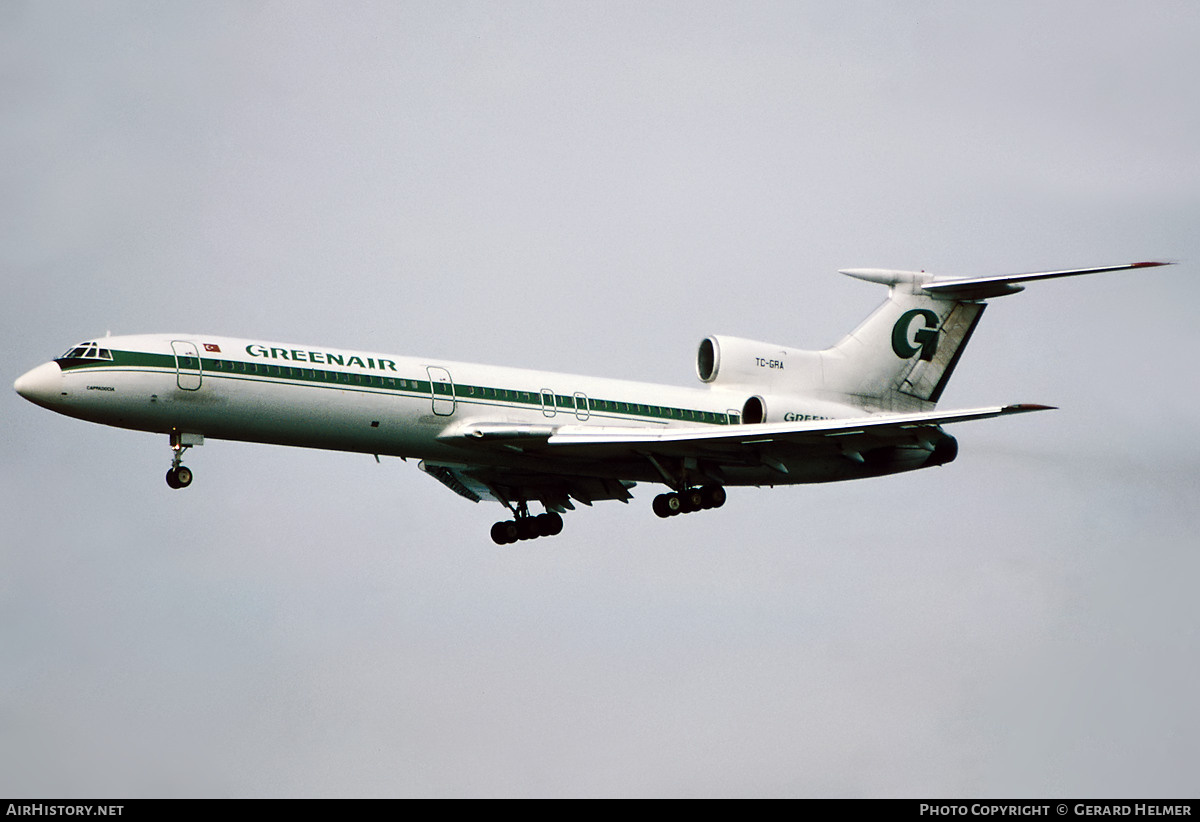 Aircraft Photo of TC-GRA | Tupolev Tu-154M | Greenair | AirHistory.net #860101