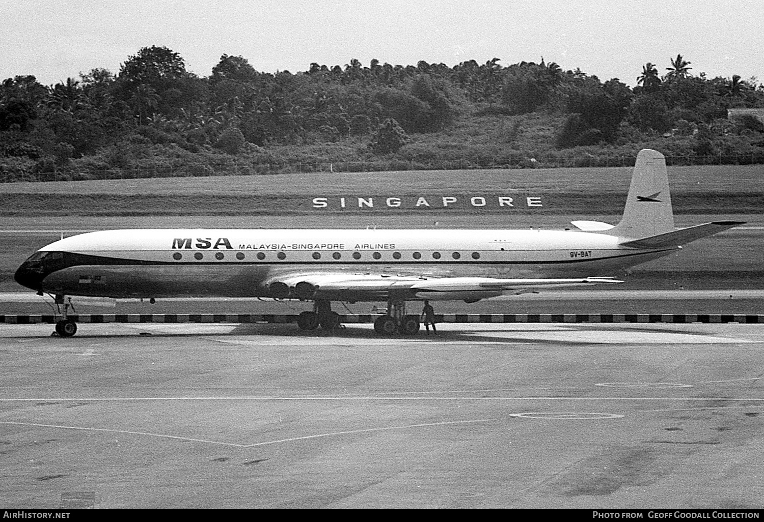 Aircraft Photo of 9V-BAT | De Havilland D.H. 106 Comet 4 | Malaysia-Singapore Airlines - MSA | AirHistory.net #860233