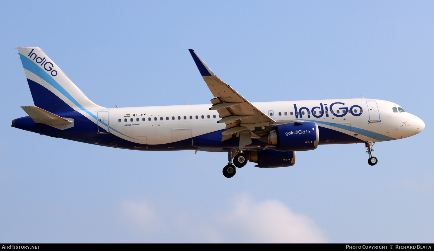 Aircraft Photo of VT-IIY | Airbus A320-251N | IndiGo | AirHistory.net #860296